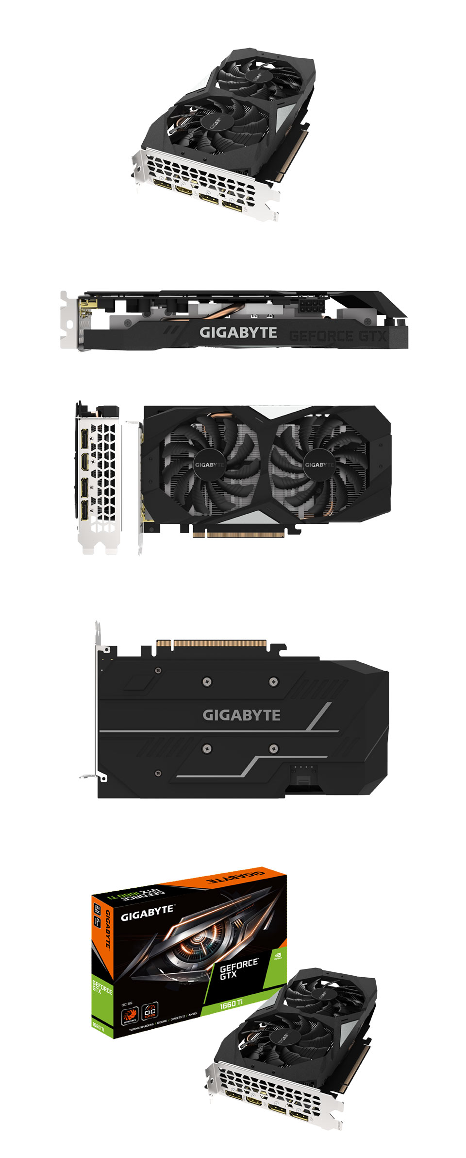 Buy Gigabyte GeForce GTX 1660 Ti OC 6GB [GV-N166TOC-6GD] | PC Case Gear ...