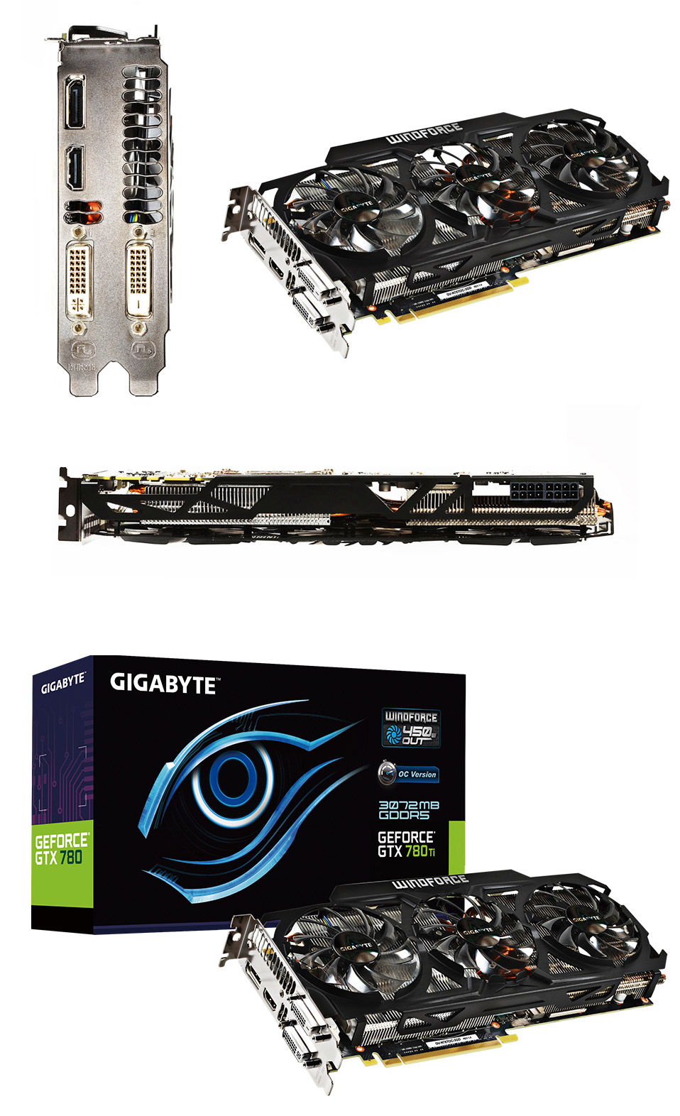 NVIDIA GeForce GTX 780 Ti GV-N78TOC-3GD グラフィックボード 完動品