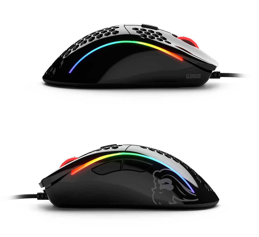 Buy Glorious Model D Gaming Mouse Glossy Black [GDGBLACK] PC Case