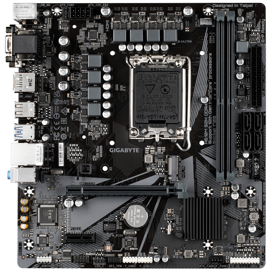 Buy Gigabyte H610M S2H DDR4 Motherboard [H610MS2HDDR4] PC Case Gear