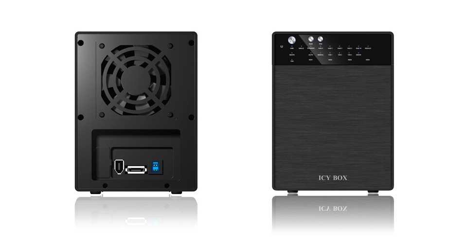 Buy Icy Box IBRD3640SU3E2 External 4 Bay Hard Drive Enclosure