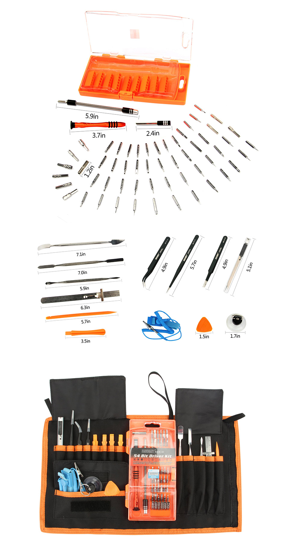 Buy Jakemy Mobile Electronics Repair Kit 74 Piece [JMP02] PC Case