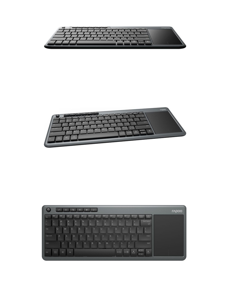 Buy Rapoo K2600 Wireless Multimedia Touchpad Keyboard [K2600] | PC Case ...