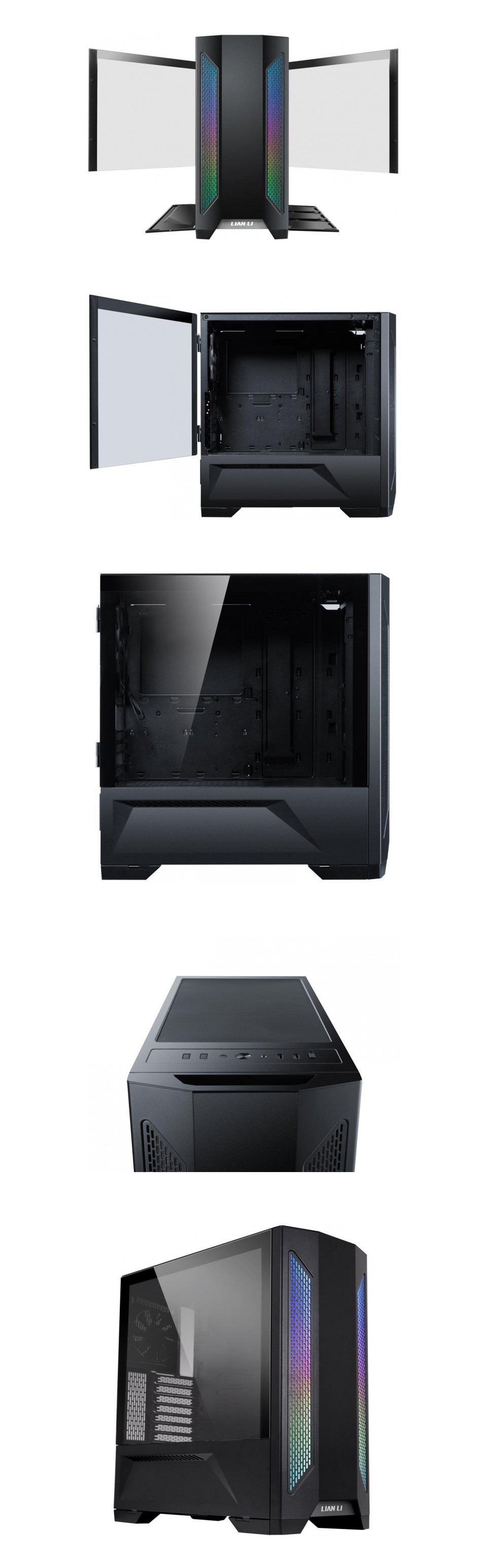 Lian Li Lancool Two Tempered Glass Case Black product
