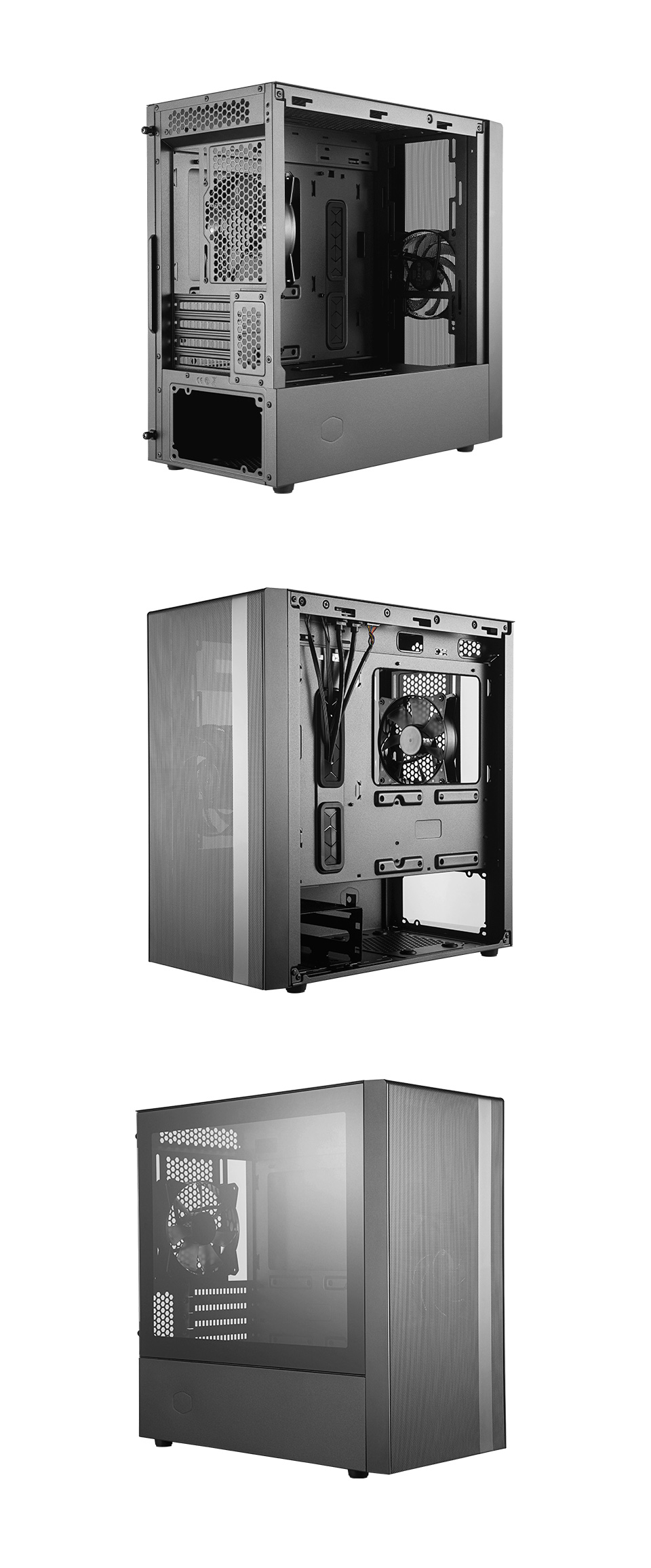 Buy Cooler Master MasterBox NR400 Tempered Glass Compact Case [MCB ...