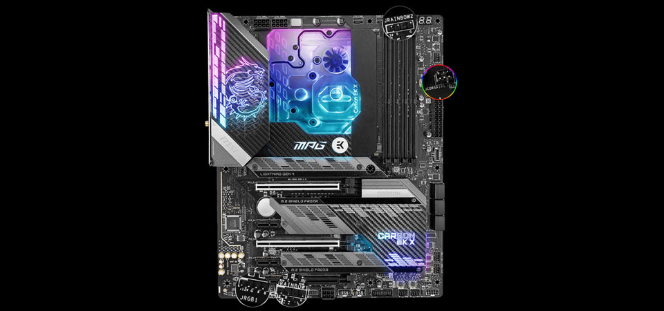 Buy MSI MPG Z590 Carbon EK X Motherboard [MPG-Z590-CARBON-EK-X