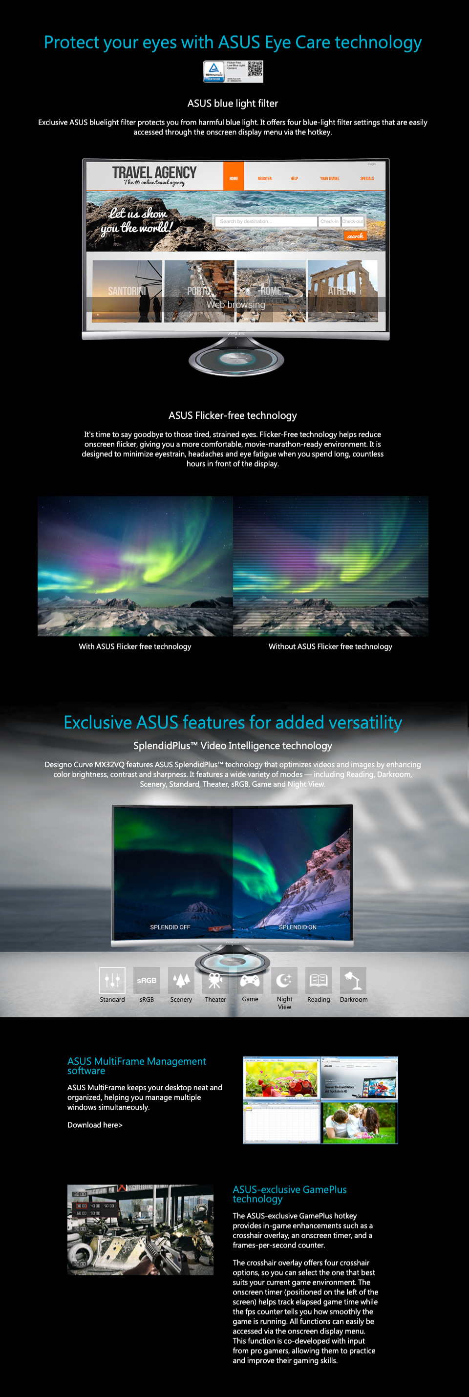 Buy ASUS Designo MX32VQ WQHD FreeSync 