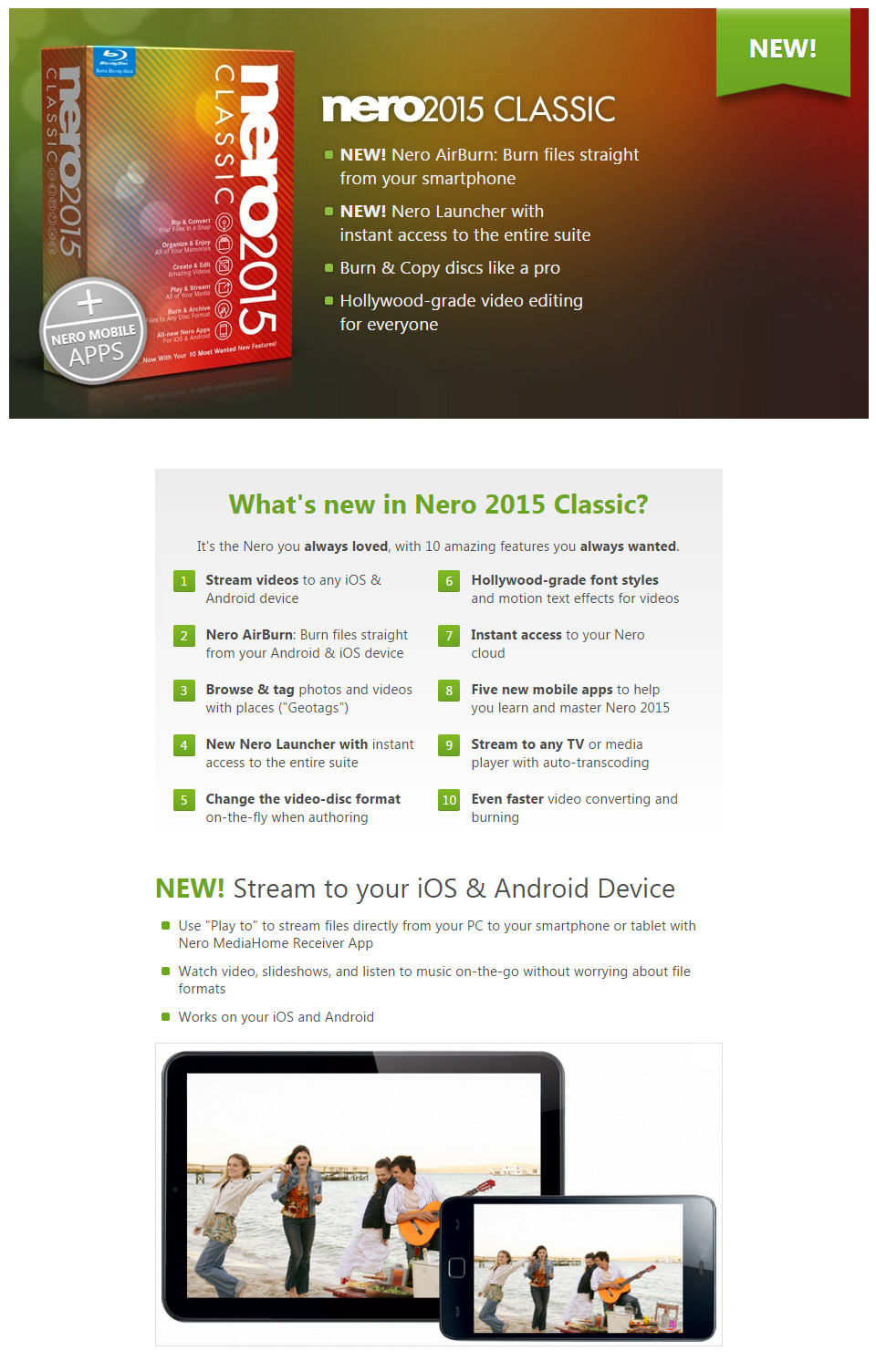 Buy Nero 2015 Classic [NERO15] | PC Case Gear Australia