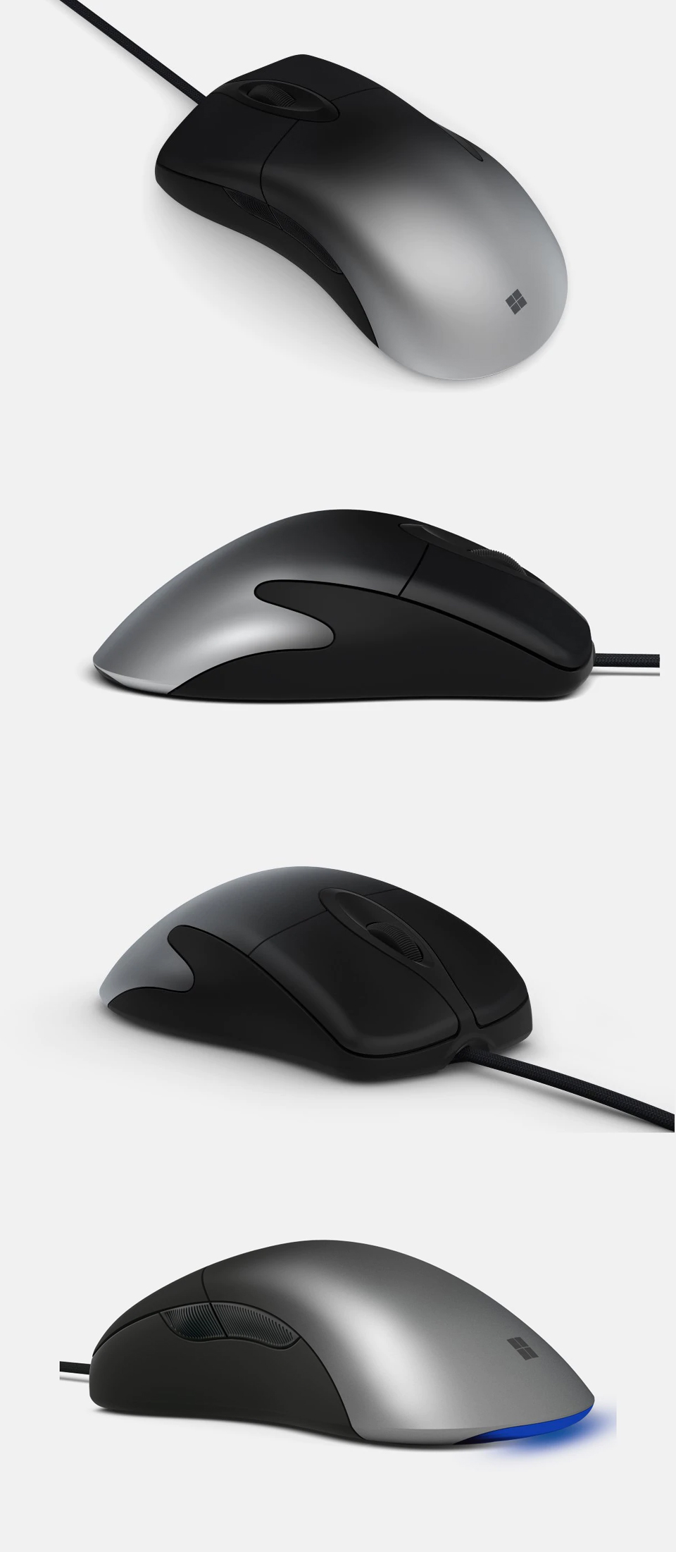 Buy Microsoft Pro IntelliMouse Shadow Black [NGX-00015] | PC Case Gear ...