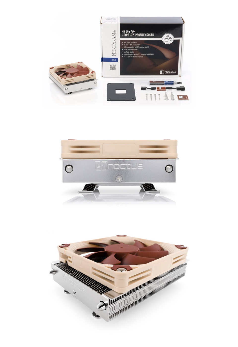 Buy Noctua NH-L9a-AM4 Low Profile AM4 CPU Cooler [NH-L9a-AM4] | PC Case ...