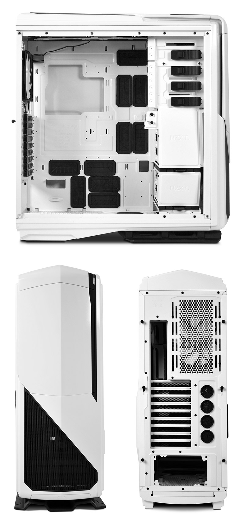 nzxt phantom 820 water cooling optimal layout