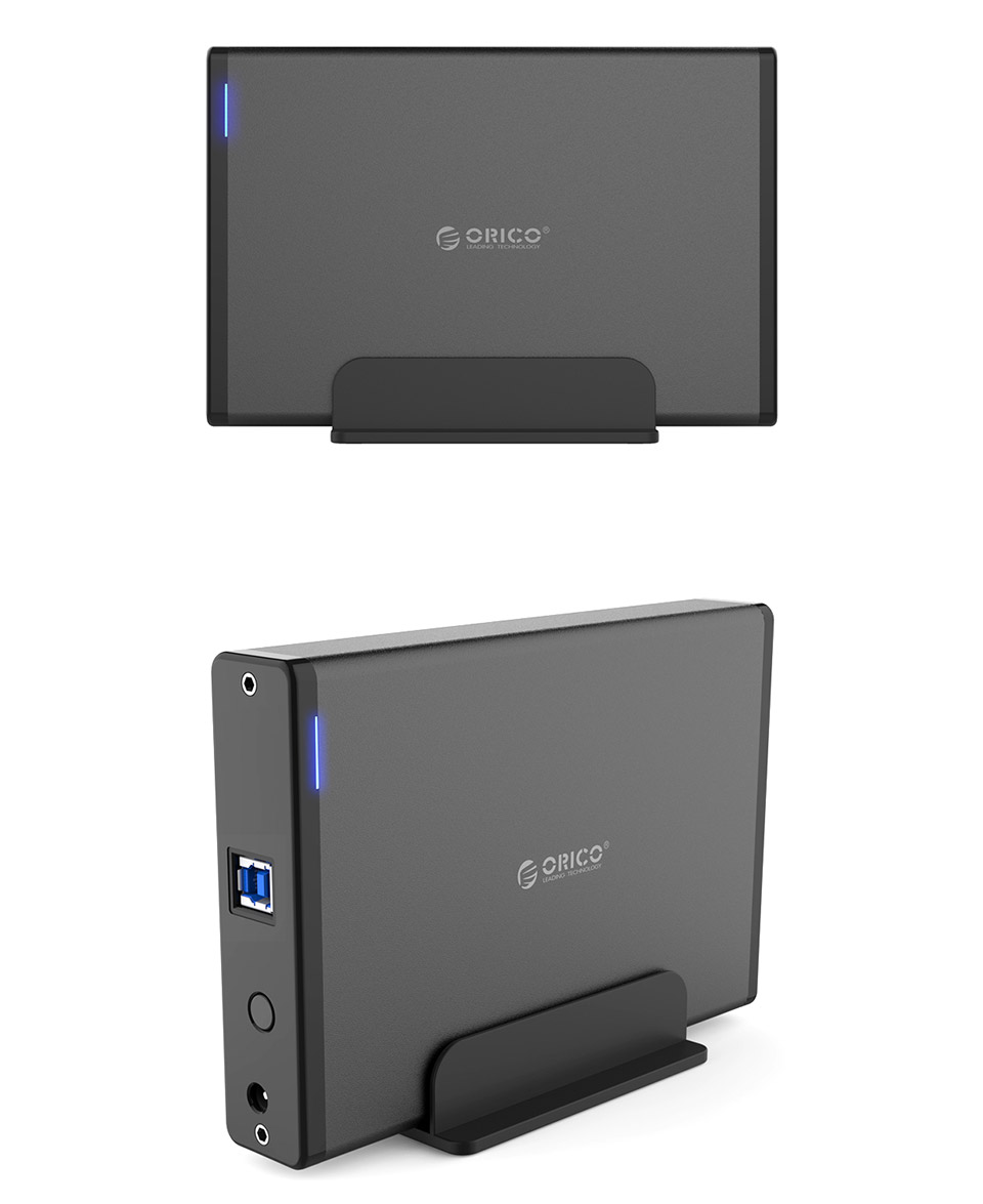 Buy Orico 3.5in USB 3.0 External Hard Drive Enclosure [ORICO7688U3BK