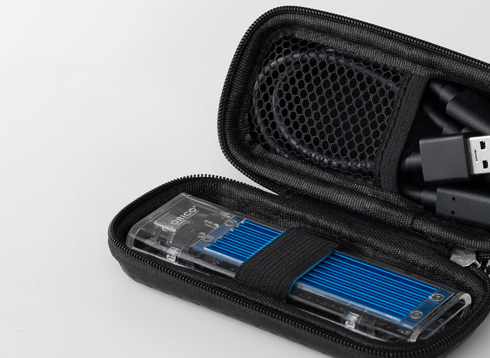 Buy Orico M2PH01 M.2 External Drive Storage Bag PC Case Gear Australia