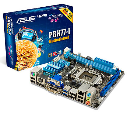 Buy ASUS P8H77-I Mini ITX Motherboard [P8H77-I] | PC Case