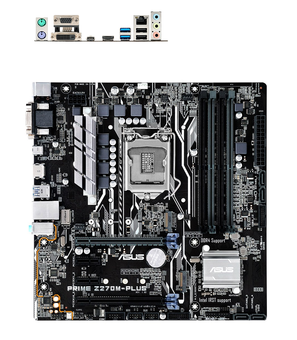 マザーボード PRIME Z270M-PLUS ASUS PRIME Z270M-PLUS LGA 1151 Micro ATX Motherboards