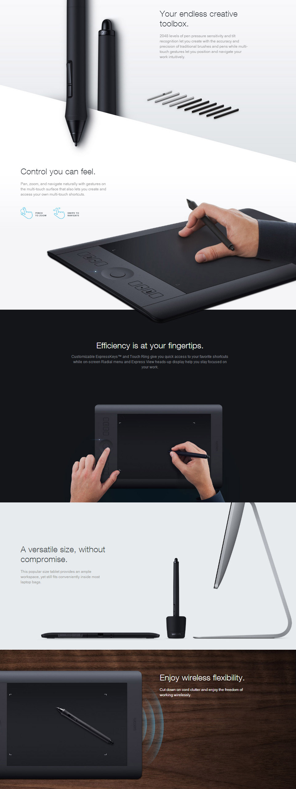 wacom Intuos Pro medium Mサイズ PTH-651 Wacom User Help (PTH-651)