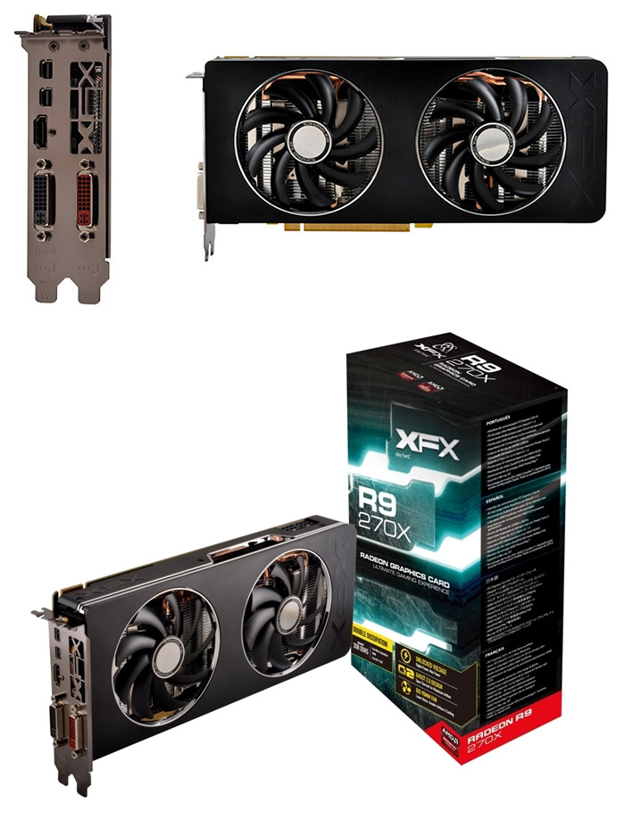 Buy XFX Radeon R9 270X 2GB [R9-270X-CDFC] | PC Case Gear Australia