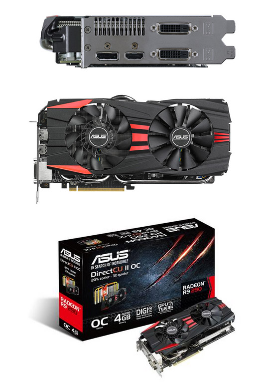 Price Gpu R9 290 Asus R9 290 Directcu Ii Oc 4gb Buy ASUS Radeon R9 290