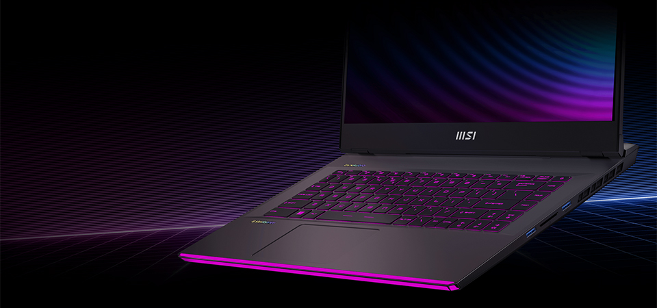 MSI Raider GE67 HX Core i7 RTX 3070 Ti 15.6in 240Hz Laptop feature