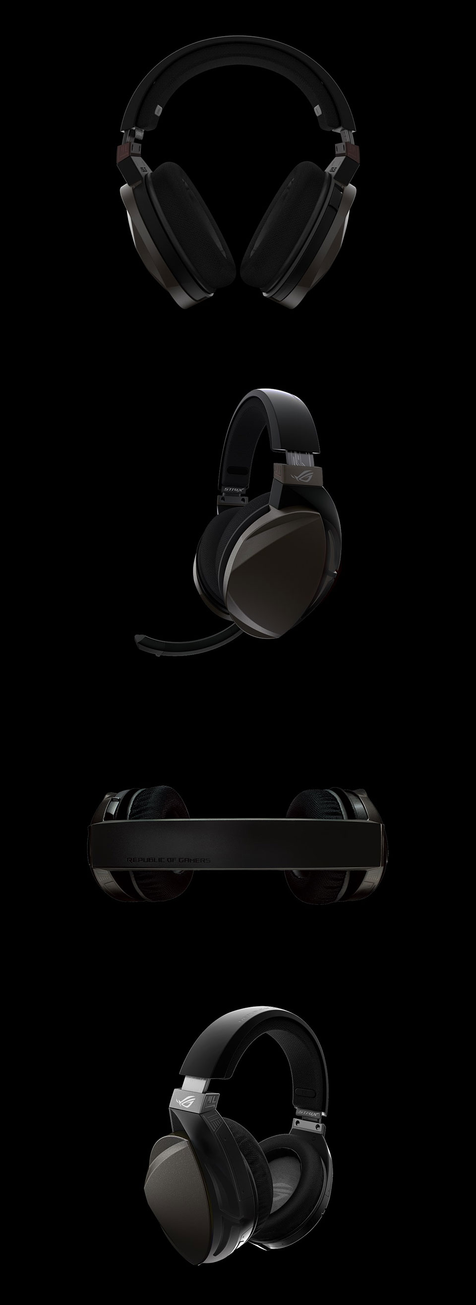 Buy ASUS ROG Strix Fusion Wireless Headset [ROG-STRIX-F-WL] | PC Case ...