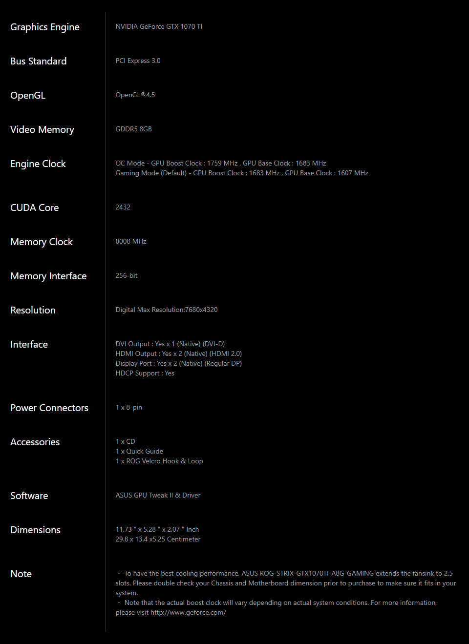Asus Rog Strix 1070 Ti Driver Asus 1070 Nvidia Gtx 1070 Drivers