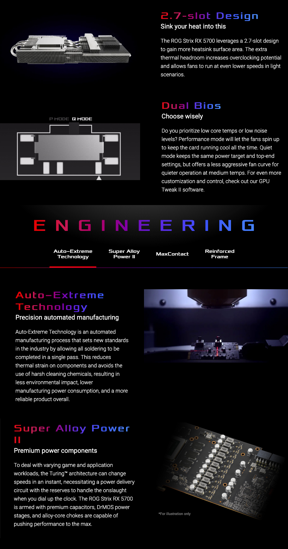 Buy ASUS ROG Strix Radeon RX 5700 OC 8GB [ROG-STRIX-RX5700-O8G