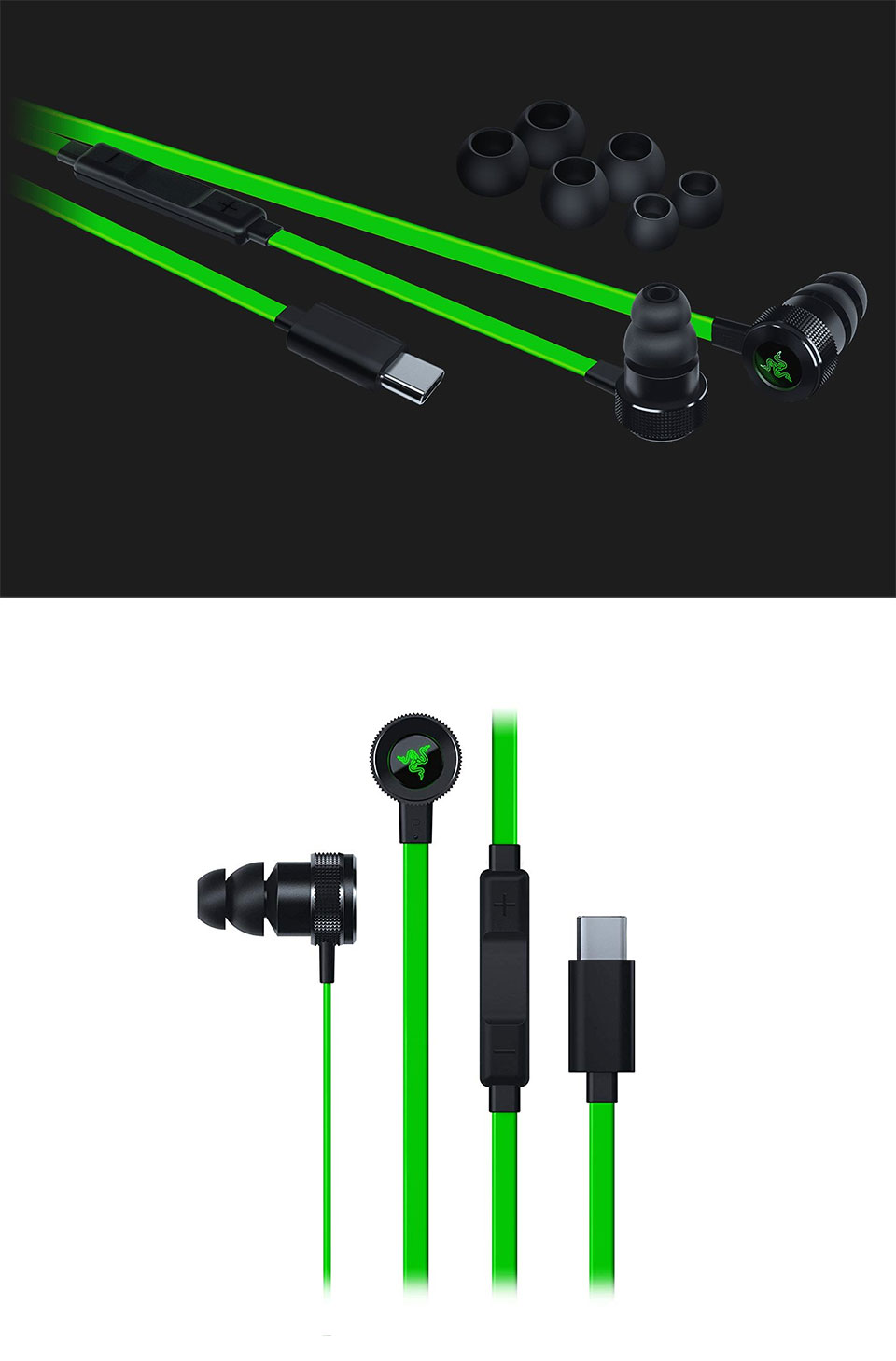 Buy Razer Hammerhead In-Ear Headphones USB-C [RZ04-02420100] | PC Case ...