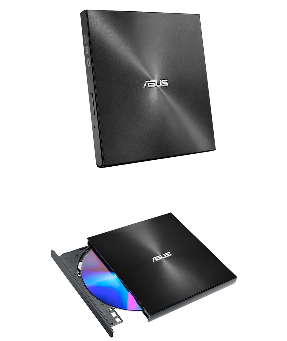 Buy ASUS ZenDrive U9M Slim DVD Burner with TypeC Black [SDRW08U9MU