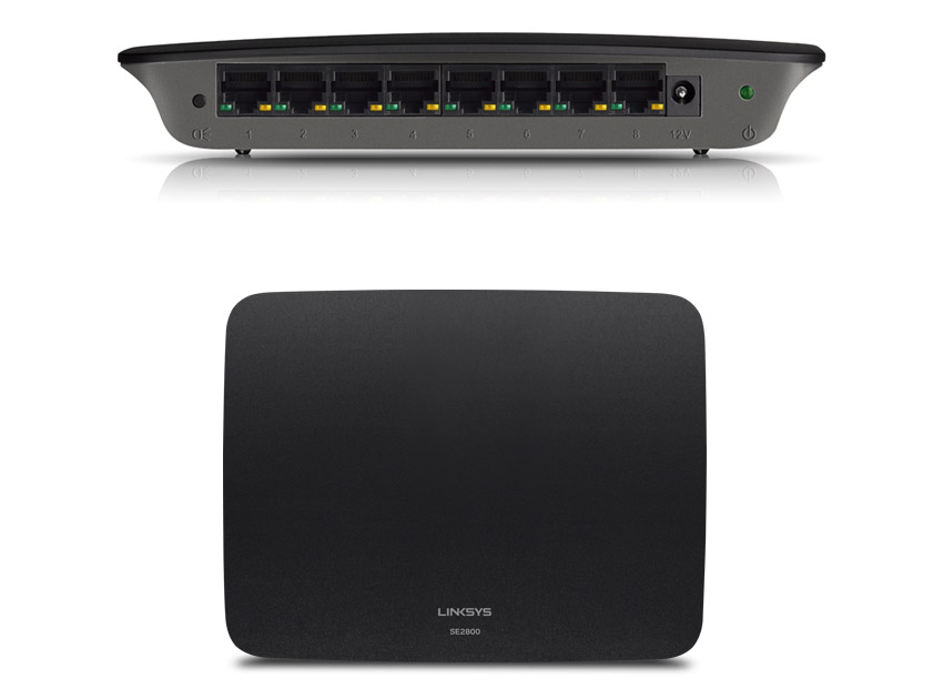 Buy Linksys SE2800 8 Port Gigabit Switch [SE2800AU] PC Case