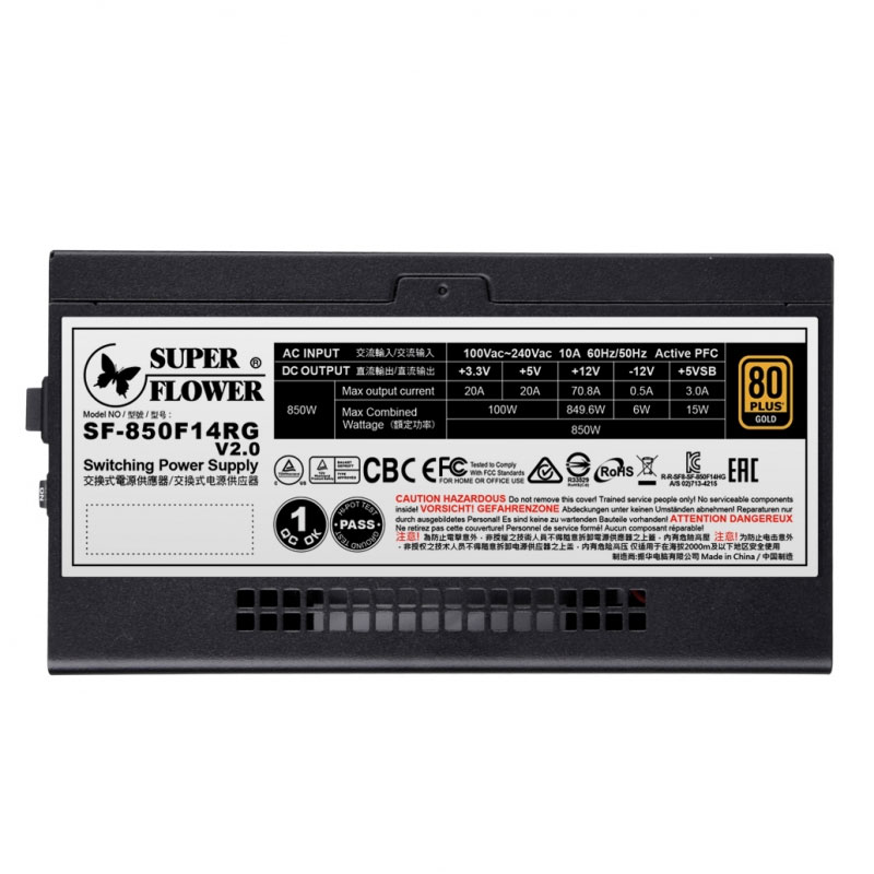 PCパーツ Super Flower SF-850F14RG 850W電源ユニット