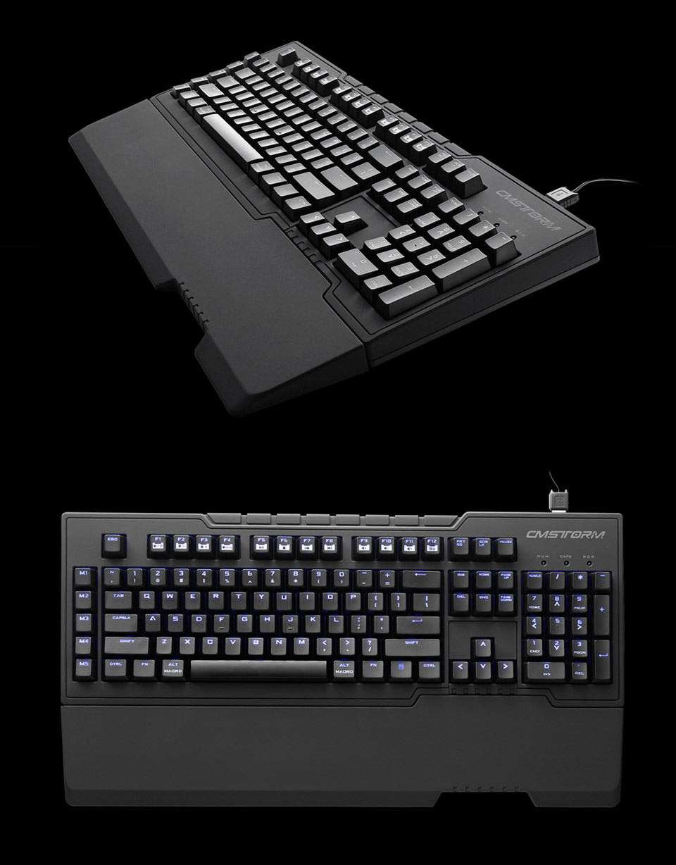 Buy CoolerMaster Trigger Z Cherry Blue Illuminated Mech Keyboard [SGK ...