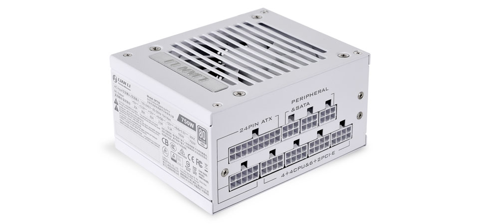 Buy Lian Li SP750 SFX Gold 750W Modular Power Supply White [SP750W ...