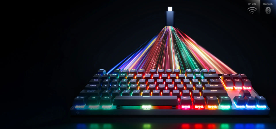 SteelSeries Apex Pro Gen 3 TKL Dual Model Mechanical Keyboard Feature 6