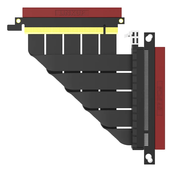 Buy SSUPD Meshlicious PCIe 4.0 Riser Cable 140mm [SSUACCPCIE41490D] PC Case Gear Australia