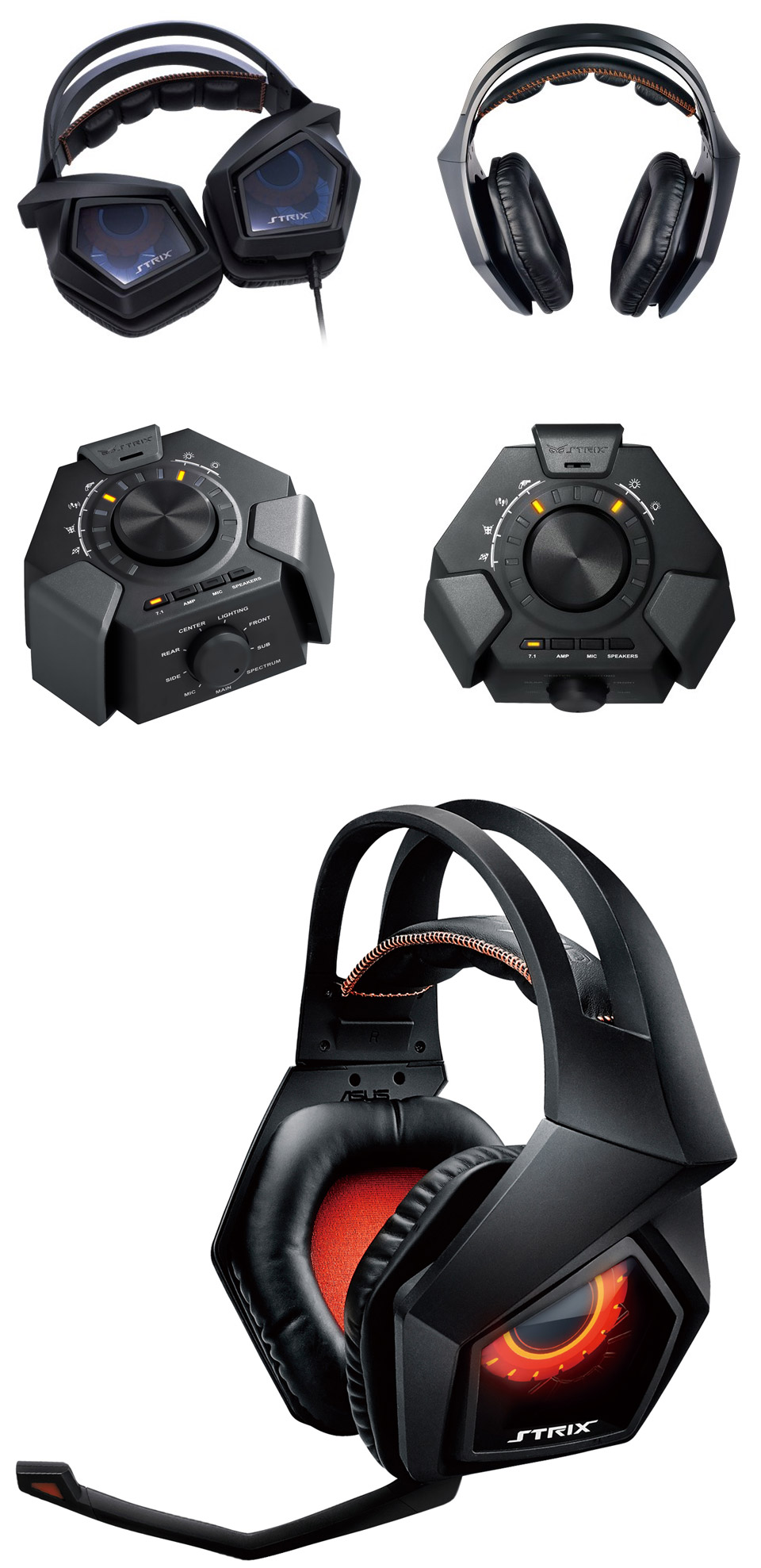 Buy ASUS Strix 7.1 Gaming Headset [STRIX7_1] PC Case Gear Australia