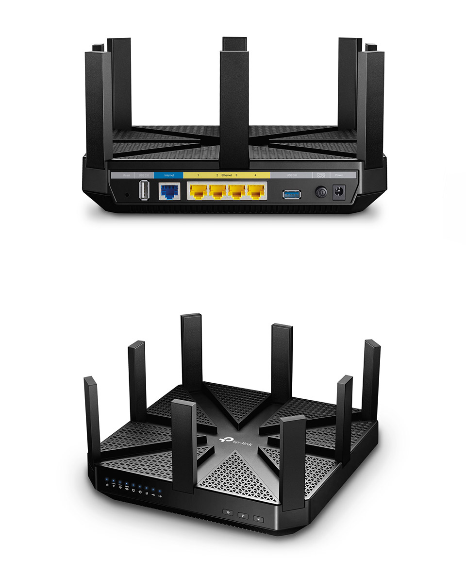 Buy TP-Link Archer AC5400 Wireless Tri-Band MU-MIMO Gigabit Router [TL ...