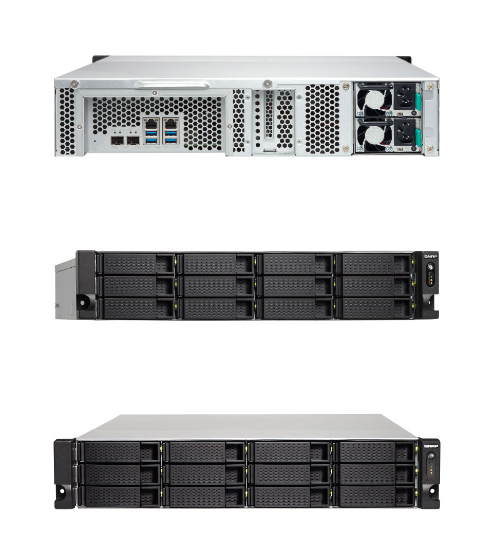 QNAP TS-1232XU-RP 10GbE対応 2UラックマウントNAS TS-1232XU | 10GbE