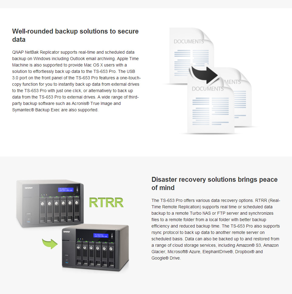 Buy QNAP TS-653 Pro 2GB 6 Bay Hotswap NAS [TS-653-PRO] | PC Case