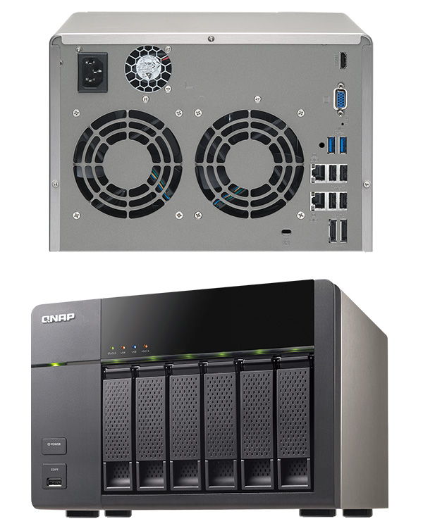 Buy QNAP TS-669L High Performance 6 Bay SMB NAS [TS-669L] | PC