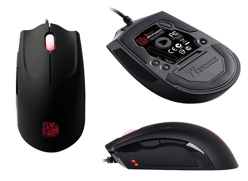 Buy Tt eSPORTS Black Saphira Gaming Mouse [TT-MO-SPH008DT] | PC Case ...