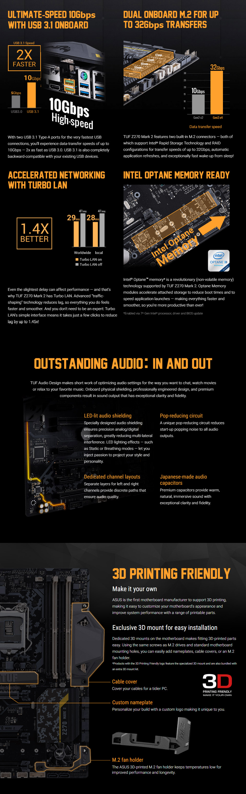 Buy ASUS TUF Z270 Mark 2 Motherboard [TUFZ270MK2] PC Case Gear