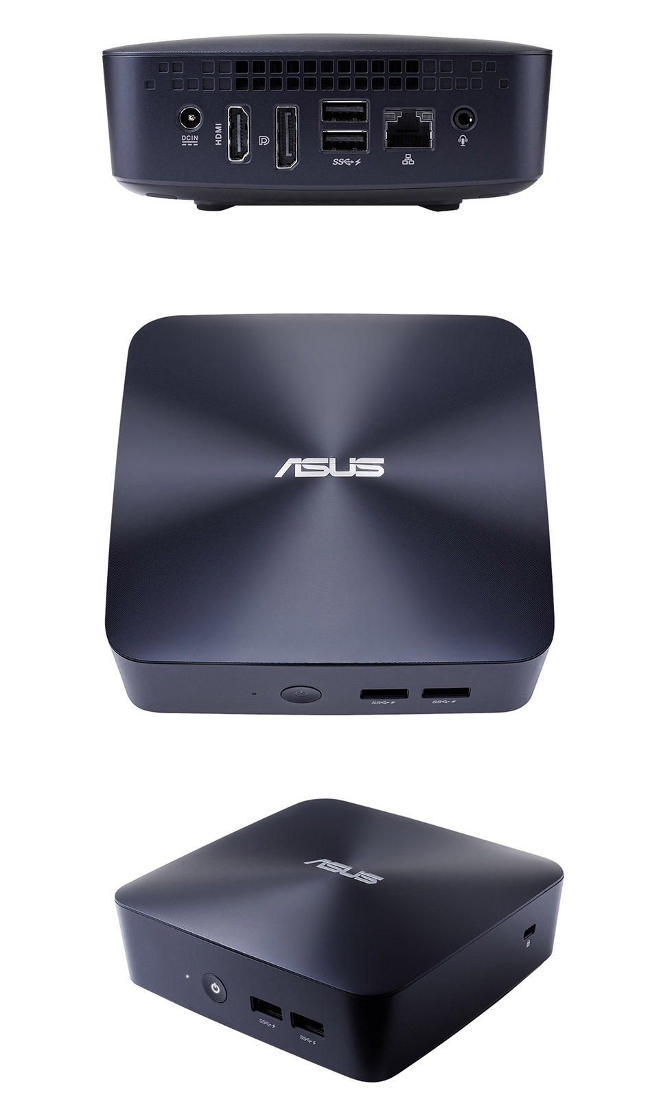 Buy ASUS VivoMini 7th Gen Core i3 Barebone Mini PC [UN65U-7i3M032M