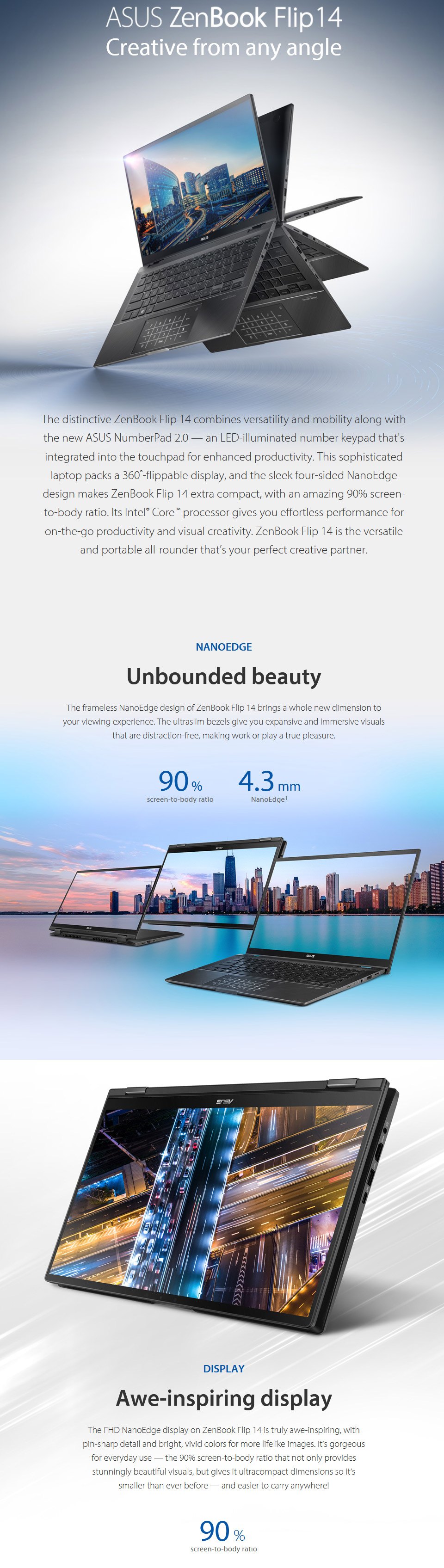 ASUS ZenBook Flip Core i5 14in Touch FHD Ultrabook ASUS ZenBook Flip Core i5 14in Touch FHD Ultrabook features