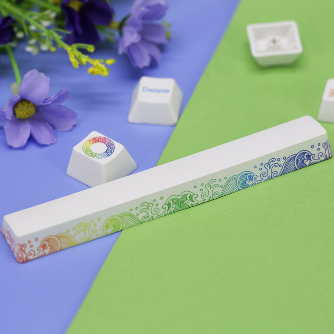 Buy Varmilo Double Rainbow TKL RGB Mechanical Keyboard MX Silver ...