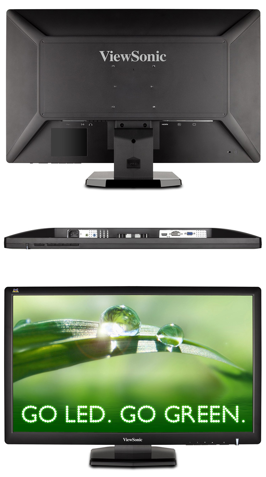 Buy ViewSonic VX2703MH 27in Widescreen LED Monitor [VX2703MH] | PC Case ...