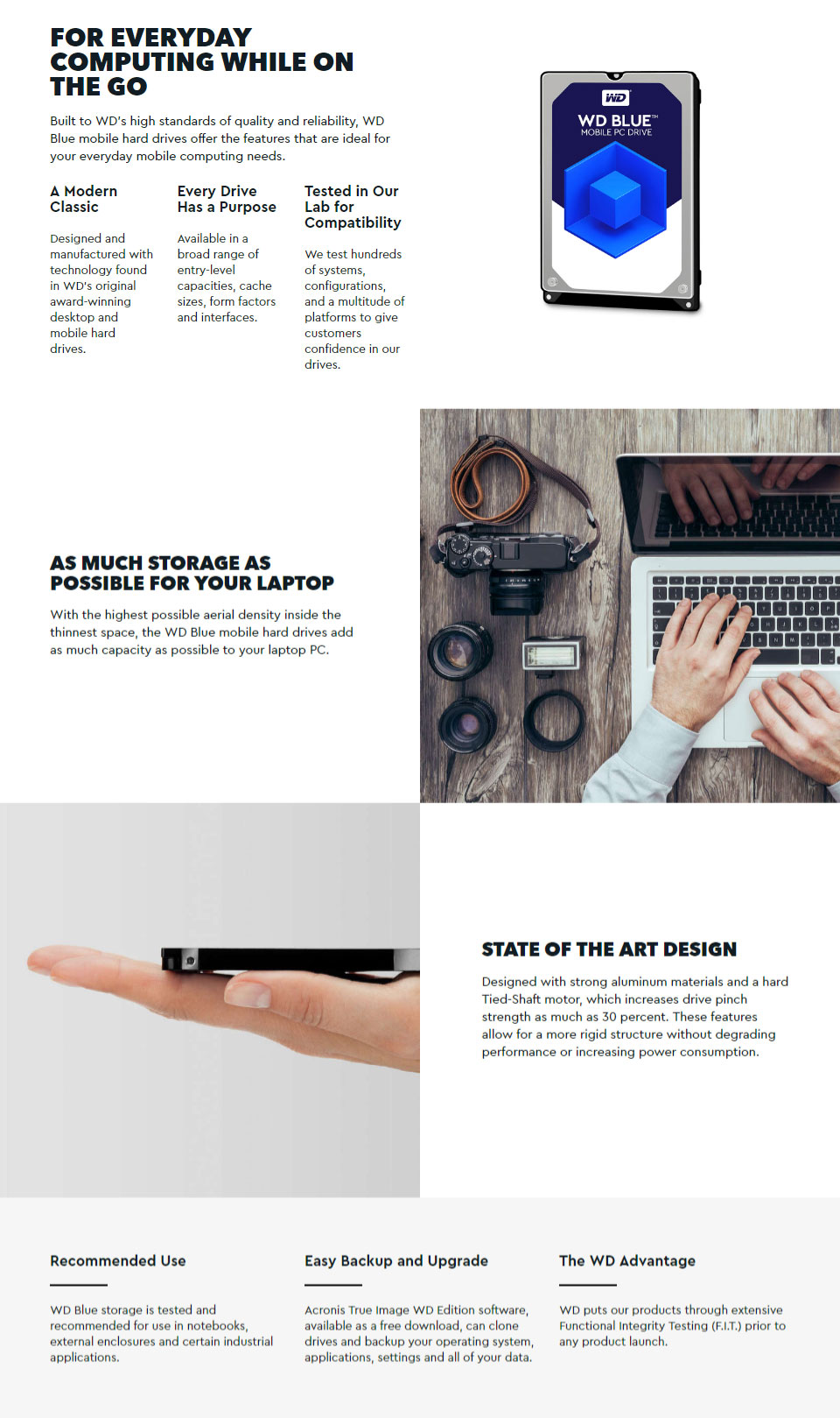 Buy Western Digital WD Blue WD10SPZX 2.5in 1TB HDD [WD10SPZX] | PC Case ...