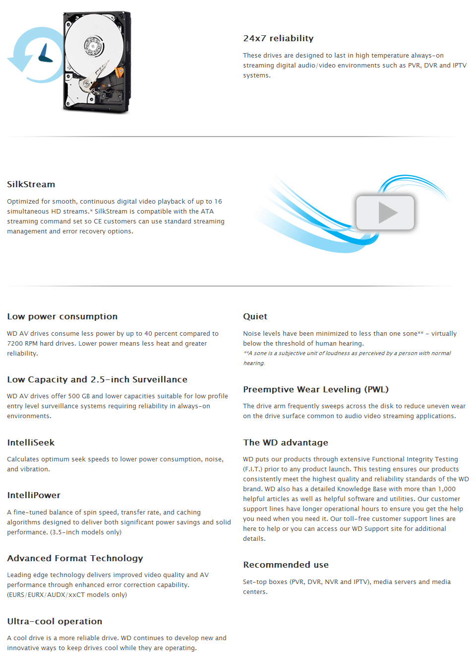Buy Western Digital AV-GP 3TB WD30EURS [WD30EURS] | PC Case Gear Australia