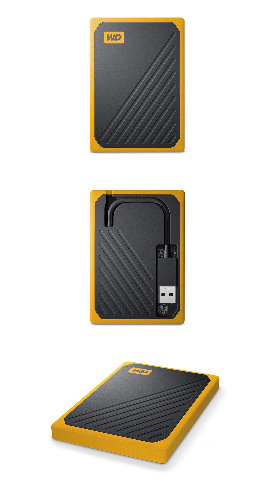 Western Digital My Passport Go Portable SSD 1TB Amber product