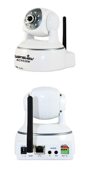 Buy Wansview 640x480 VGA H.264 Wireless IP Camera [WV-NCH530W] | PC ...