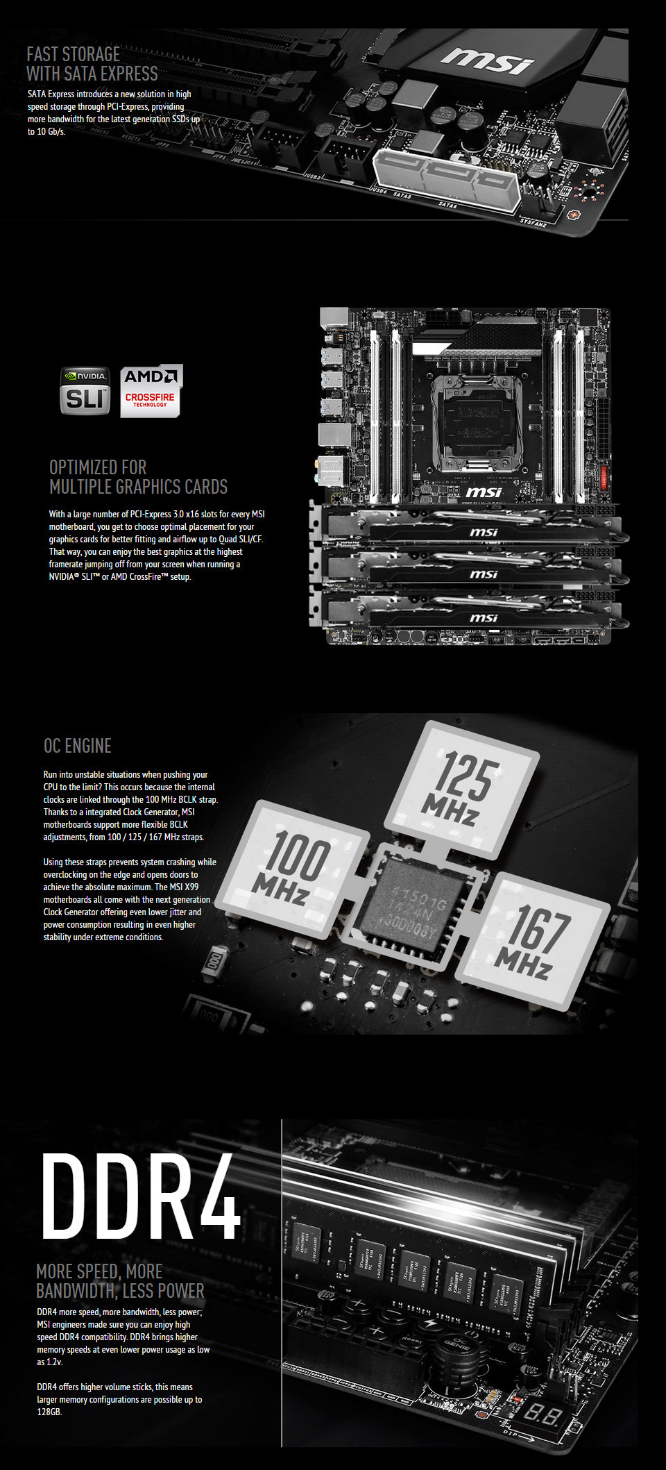 Buy MSI X99S SLI Krait Edition Motherboard [X99SSLIKRAITEDITION